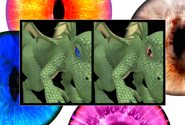Fantastic Eye - Textures (with bonus) Hatchling Dragon image